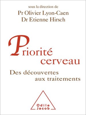 cover image of Priorité cerveau